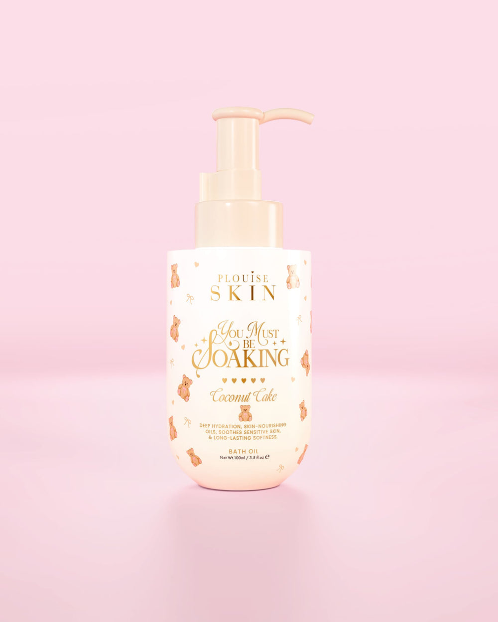 Teddy Touch Large Print Bag & Bodycare Set