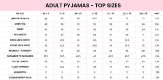 P.Louise Adults Christmas Bow Pyjamas - Shorts Set