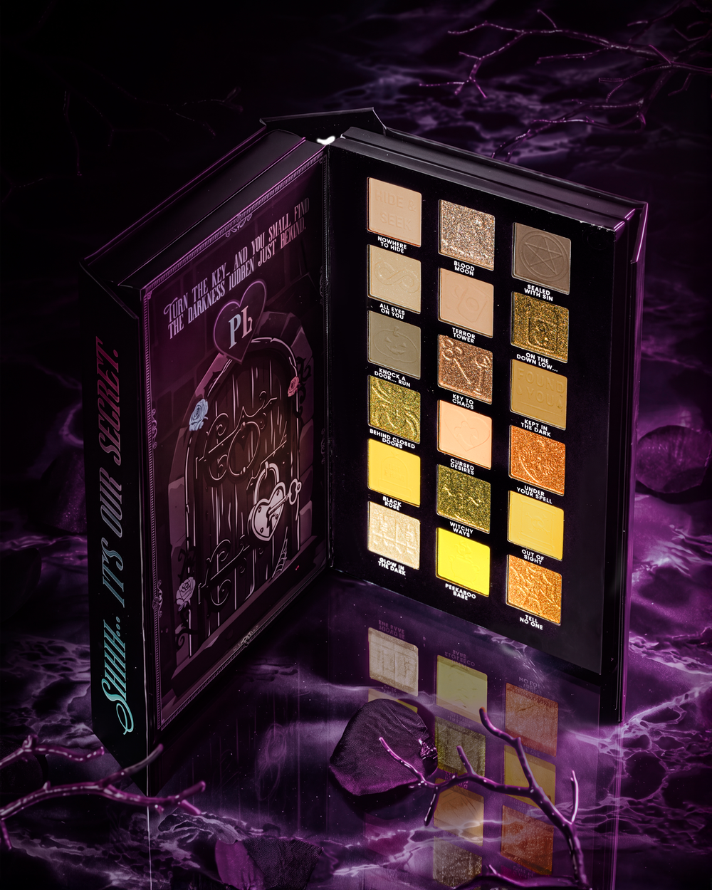 Secrets In The Shadows Halloween Eyeshadow Palette - PRE ORDER