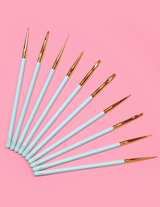 Detail In The Deal 10-Piece Blue Eye Detailing Brush Set