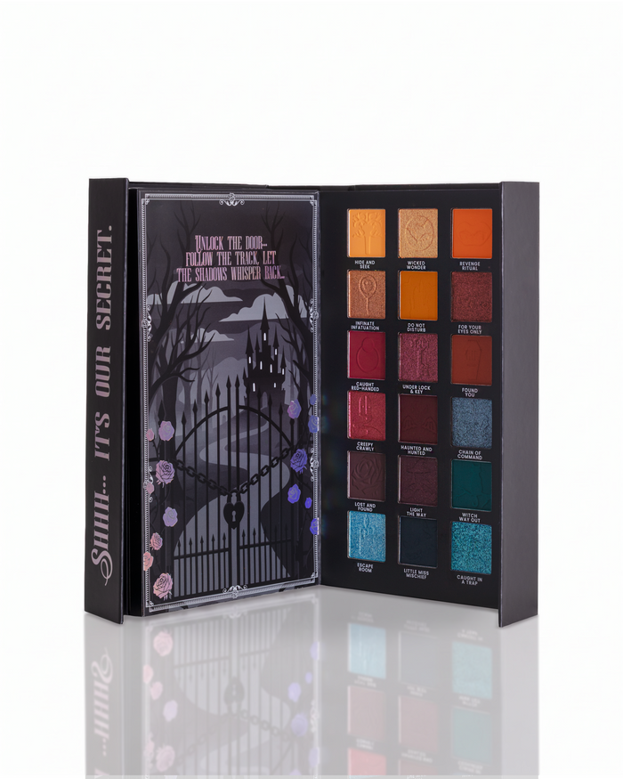 Secrets In The Shadows Halloween Eyeshadow Palette - PRE ORDER