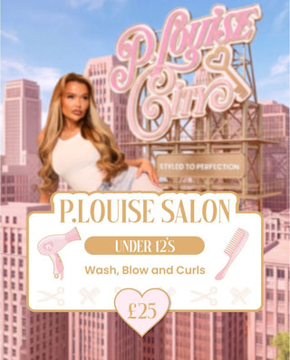 P.Louise City - Under 12s Wash, Blow and Curls Dry